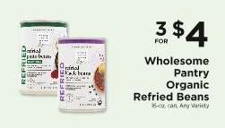 Wholesome Pantry Organic Refried Beans