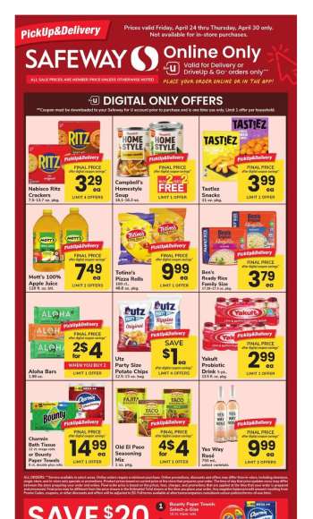 Safeway Flyer - 04/24/2026 - 04/30/2026.