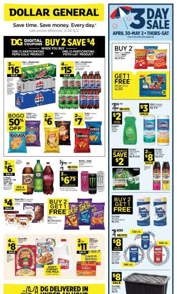 Dollar General Flyer - 04/26/2026 - 05/02/2026.