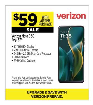 Verizon Moto G 5G