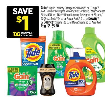 Gain Liquid Laundry Detergent