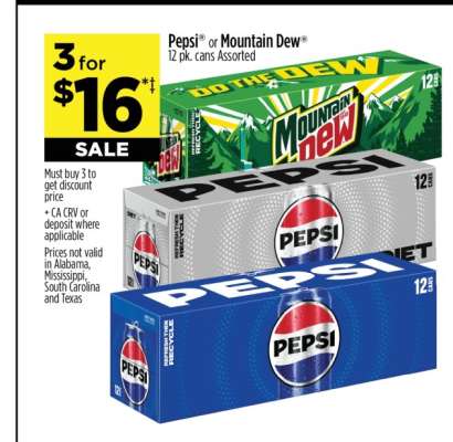 Pepsi or Mountain Dew