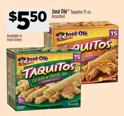 José Olé Taquitos 15 oz.