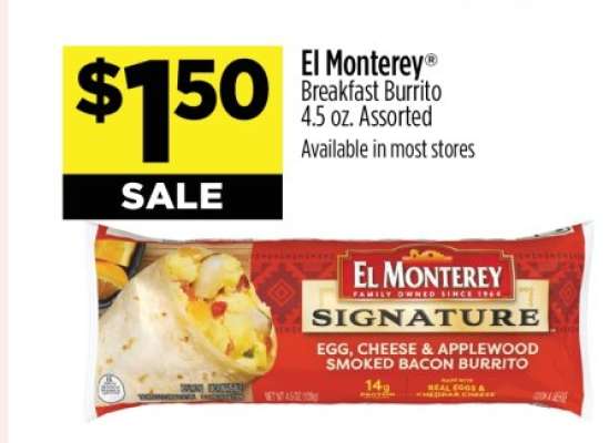El Monterey® Breakfast Burrito