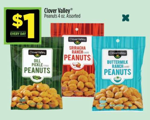 Clover Valley® Peanuts 4 oz. Assorted