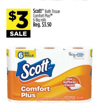 Scott Bath Tissue Comfort Plus