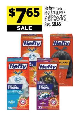 Hefty Trash Bags VALUE PACK