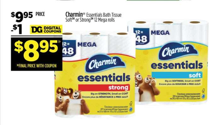 Charmin Essentials Bath Tissue*