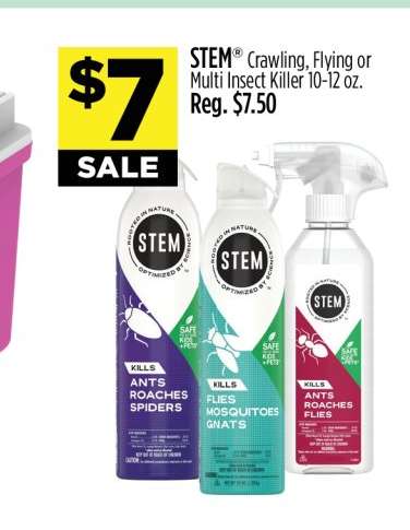 STEM Crawling, Flying or Multi Insect Killer 10-12 oz.