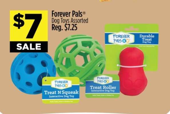 Forever Pals Dog Toys Assorted