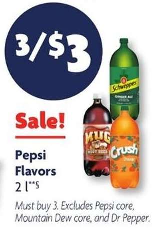 Pepsi Flavors