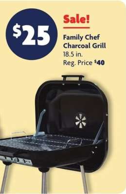 Family Chef Charcoal Grill