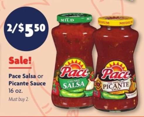 Pace Salsa or Picante Sauce