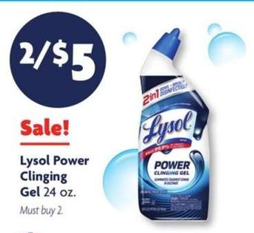 Lysol Power Clinging Gel