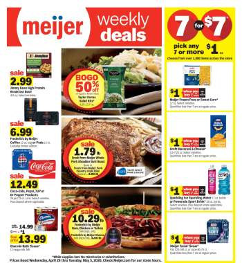 Meijer Flyer - 04/29/2026 - 05/05/2026.