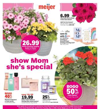 Meijer Flyer - 04/29/2026 - 05/05/2026.