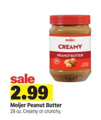 Meijer Peanut Butter