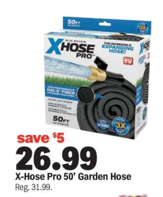 X-Hose Pro 50’ Garden Hose