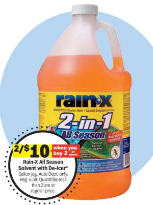 Rain-X All Season Solvent with De-Icer*