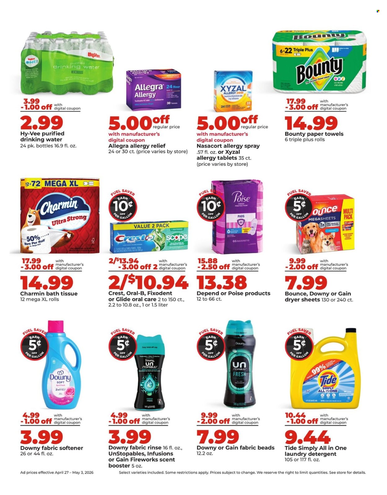 Hy-Vee ad - 04/27/2026 - 05/03/2026. Page 8