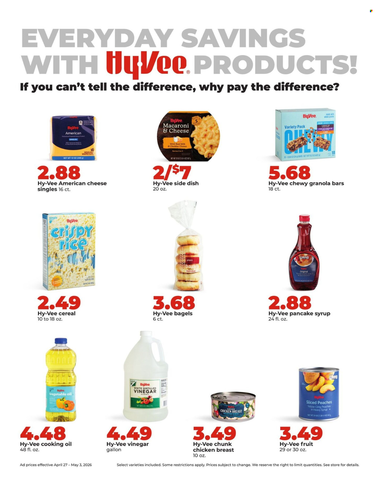 Hy-Vee ad - 04/27/2026 - 05/03/2026. Page 19