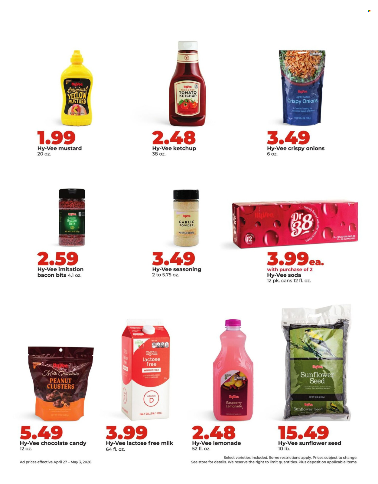 Hy-Vee ad - 04/27/2026 - 05/03/2026. Page 20