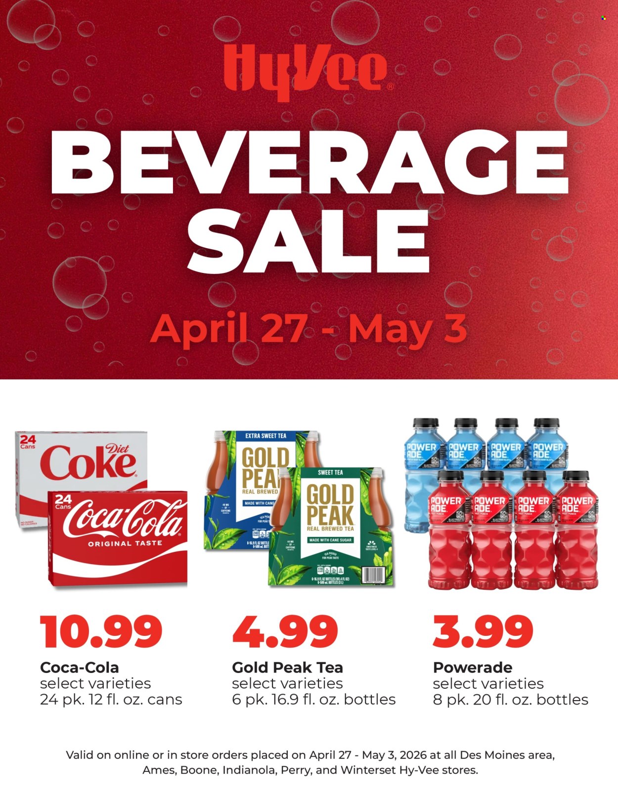 Hy-Vee ad - 04/27/2026 - 05/03/2026. Page 1