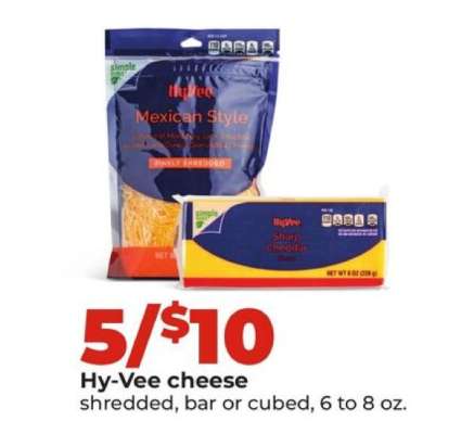 Hy-Vee cheese