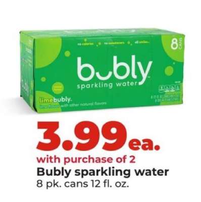 Bubly Sparkling Water