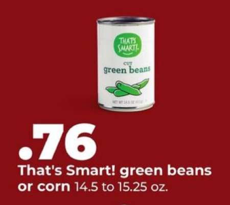 That's Smart! green beans or corn