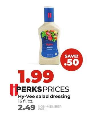 Hy-Vee salad dressing
