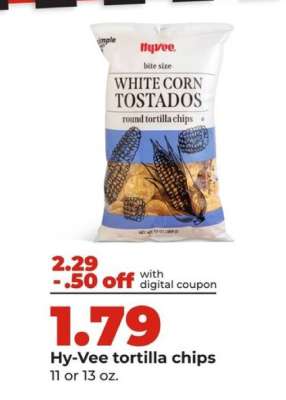 Hy-Vee tortilla chips