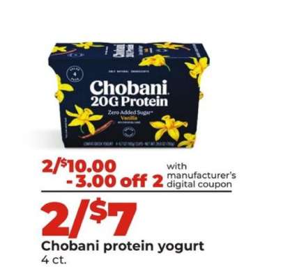Chobani Protein Yogurt