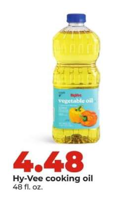 Hy-Vee cooking oil