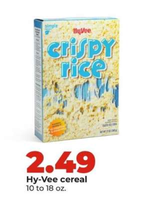 Hy-Vee cereal