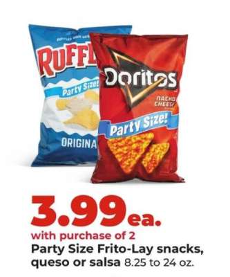 Party Size Frito-Lay Snacks