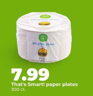 That's Smart! paper plates