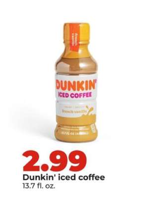 Dunkin' Iced Coffee