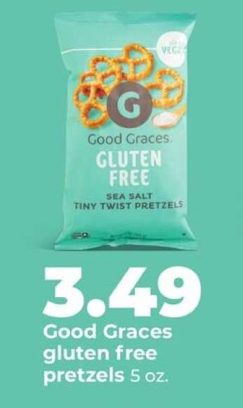 Good Graces gluten free pretzels