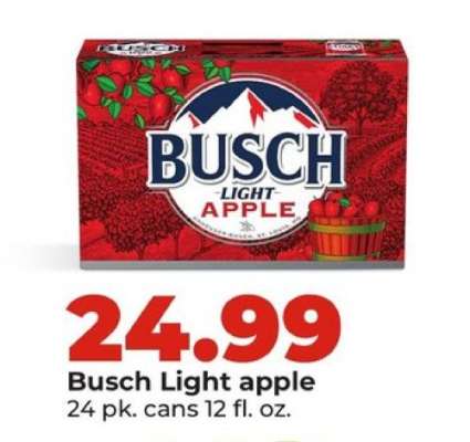 Busch Light Apple