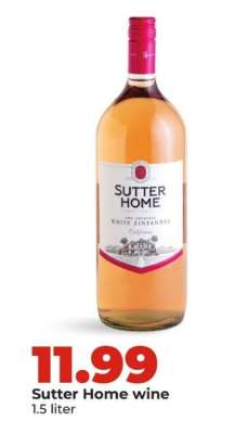 Sutter Home Wine