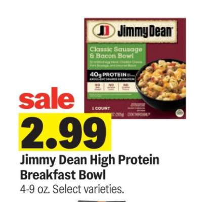 Jimmy Dean High Protein Breakfast Bowl