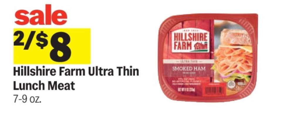 Hillshire Farm Ultra Thin Lunch Meat
