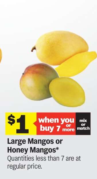 Large Mangos or Honey Mangos
