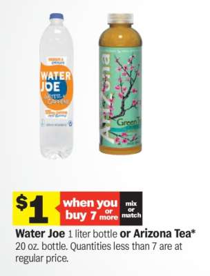 Water Joe or Arizona Tea