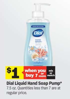 Dial Liquid Hand Soap Pump