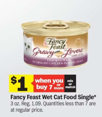 Fancy Feast Wet Cat Food Single