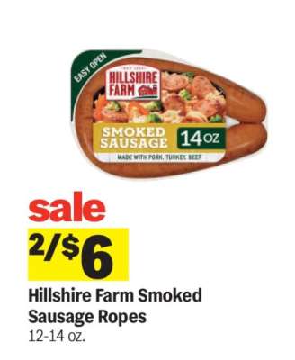 Hillshire Farm Smoked Sausage Ropes