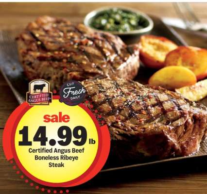 Certified Angus Beef Boneless Ribeye Steak