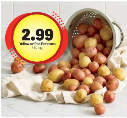 Yellow or Red Potatoes